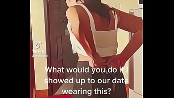 What would you do if i showed up to our date wearing this #hotasian #porn #bigass #thong #mature #maturewomen #over50 #as