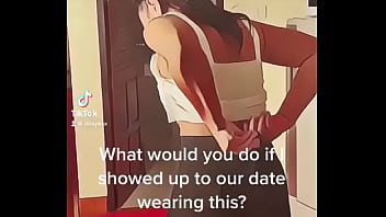 What would you do if i showed up to our date wearing this #hotasian #porn #bigass #thong #mature #maturewomen #over50 #as