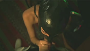 Follando kinky con una latina de mascara de latex muy ardiente Follando kinky con una latina de mascara de latex muy ardiente