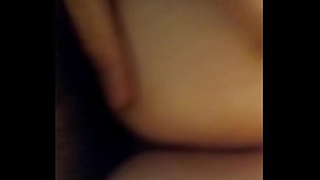 Tight wet summer eve riding reverse cowgirl