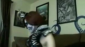 Halloween fingering and dildo brunete emo