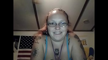 Sucking cock and wearing cum