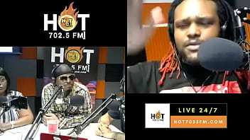 Hot702 5 radio interview with king cure & finesse abb hosted by rude mike