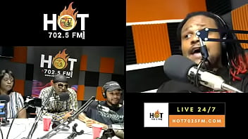 Hot702 5 radio interview with king cure & finesse abb hosted by rude mike