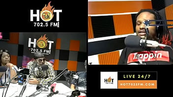 Hot702 5 radio interview with king cure & finesse abb hosted by rude mike