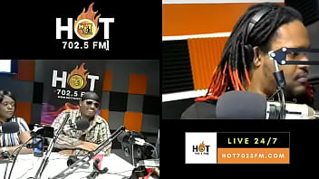 Hot702 5 radio interview with king cure & finesse abb hosted by rude mike