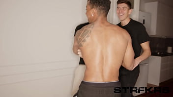 Horny slut suraya ndia gets fucked rough by 3 hung guys