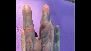 What a training…bitten by a wasp in the middle finger i think it’s a sign to rise the middle finger more often