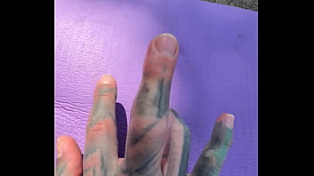 What a training…bitten by a wasp in the middle finger i think it’s a sign to rise the middle finger more often