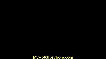 Sexy Babe Deepthroats Gloryhole Porn 4 thumbnail