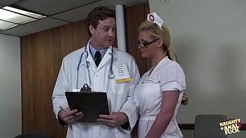 A well endowed blonde nurse has her voluptuous posterior penetrated by the well hung doctor till he reaches climax A well endowed blonde nurse has her voluptuous posterior penetrated by the well hung doctor till he reaches climax