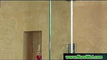 Slippery nuru massage with skinny teen 05