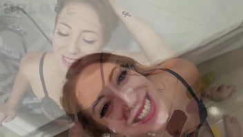 Sloppy blowjob and pissing with venom evil