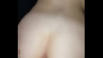 Girl gets fucked by big white dick