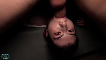 This skinny teen still has no idea what kind of hard sex awaits her