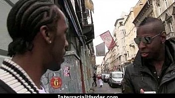 Creamy tight snatch white riding black 9