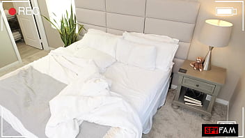 Becky summer begs stepdad to fill her fuck hole