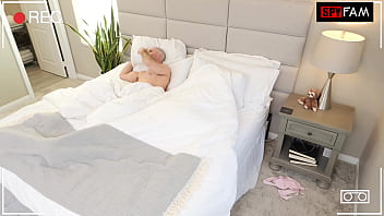 Becky summer begs stepdad to fill her fuck hole