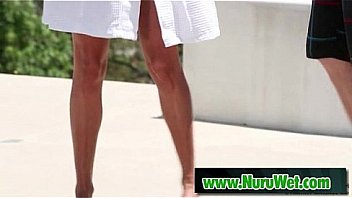 Nuru oil massage with a happy ending 09