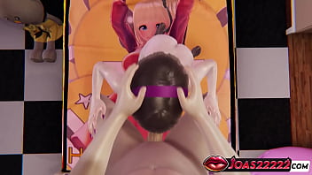 Sensational big tits fuck service – glory hole deepthroat action with milf gilly in honey select 2