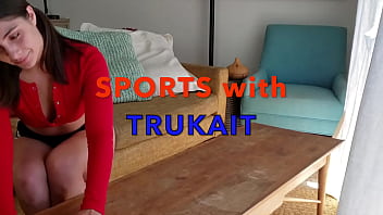 Gym babe tru kait getting fucked by her big cock boyfriend