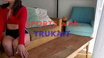 Gym babe tru kait getting fucked by her big cock boyfriend