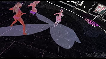 Sl bow mansion bunnies club dancing