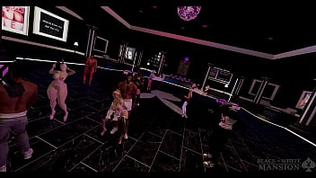 Sl bow mansion bunnies club dancing