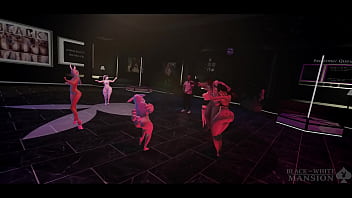 Sl bow mansion bunnies club dancing