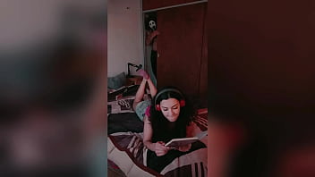 College girl and the muscular intense anal