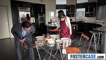 Kinky foster daughter tricks stepmom goes wild on stepdad's cock