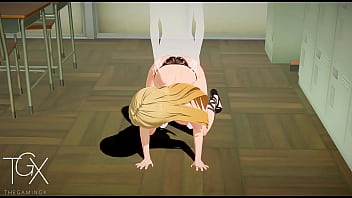 Anime hentai gaming marin fucks with lots of sex in various positions blowjob sono bisque doll