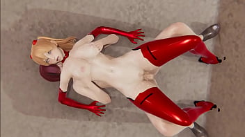 Hard floor asuka's unyielding passion evangelion hentai