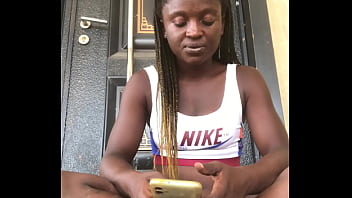 Let’s in braid my hair together …… there is no boring moment with crazy bitch