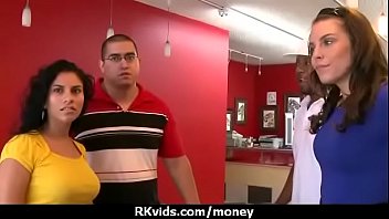 Sensual girl talked into having sex for cash 19