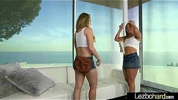 Action on tape between lesbians teen hot girls aj applegate & harley jadehot vid 04