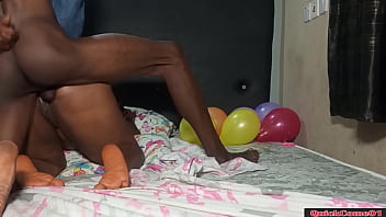 She scrubbed her pussy with my dick before the main sex style