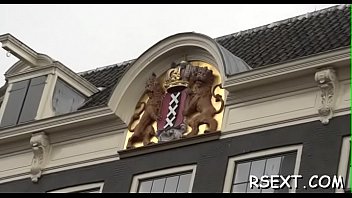 Hot honey makes sensual love