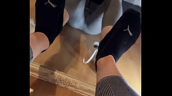 •full video on ️#socks #teen #sweatysoles #sweatysocks #blacksock #feet #feetworld #fetish #o