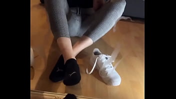 •full video on ️#socks #teen #sweatysoles #sweatysocks #blacksock #feet #feetworld #fetish #o