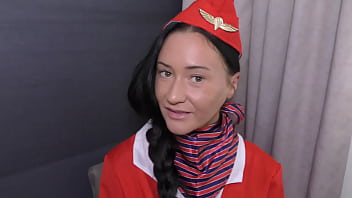 Air hostess gina ferocious creampied