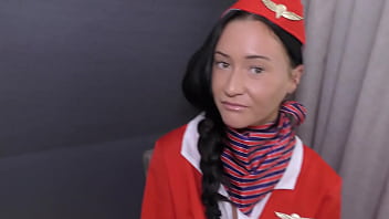 Air hostess gina ferocious creampied