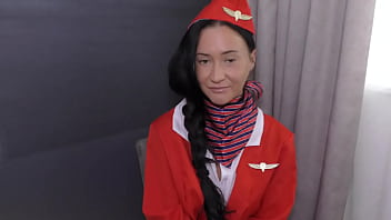 Air hostess gina ferocious creampied