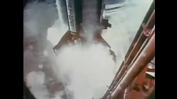 Retro brunnette takes peter norths tool all the way down her throat