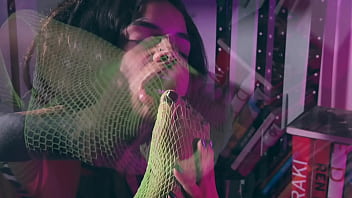 She is a pervert addicted to feet