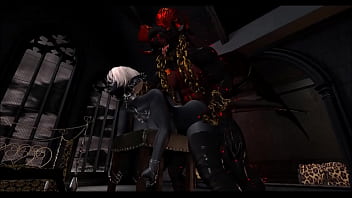 The drow & the demon in play at dark sanctuary