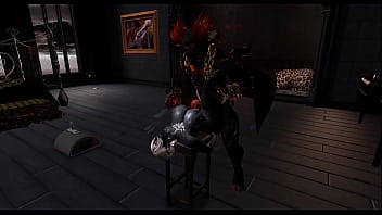 The drow & the demon in play at dark sanctuary