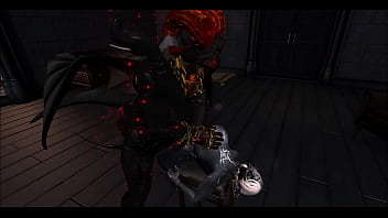 The drow & the demon in play at dark sanctuary