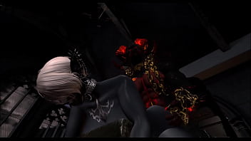 The drow & the demon in play at dark sanctuary The drow & the demon in play at dark sanctuary