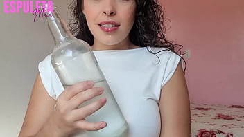 Guided handjob naughty neighbor jerking off